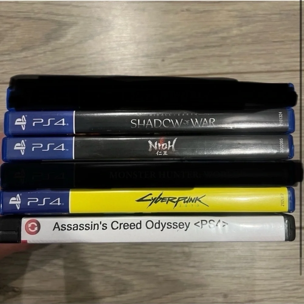 Set of 4 PS4 Games